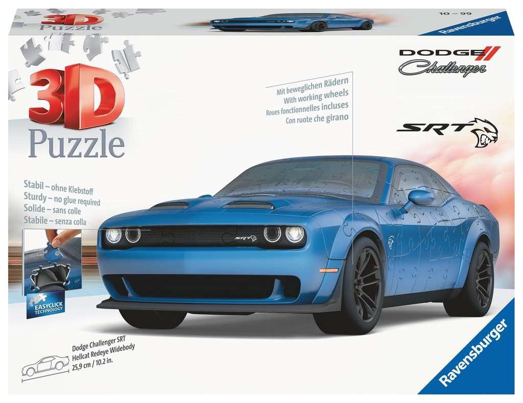 Ravensburger Puzzle - 3D Puzzles - Dodge Challenger SRT Hellcat Redeye Widebody