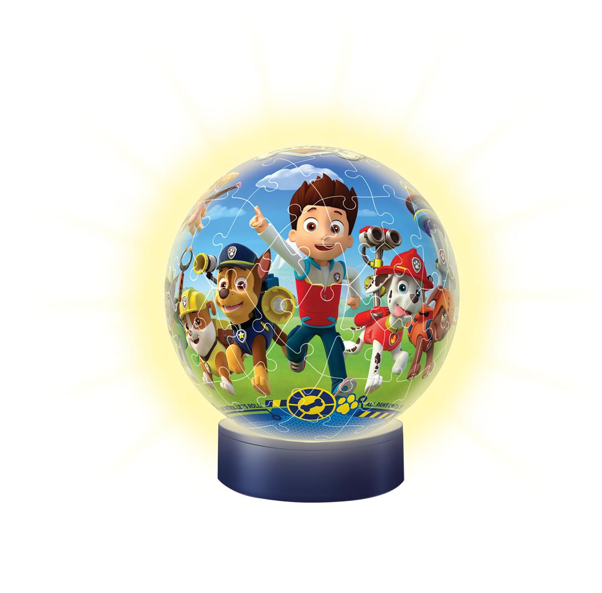 Produktbild Ravensburger Puzzle - 3D Puzzle-Ball - Nachtlicht Paw Patrol 2 von 3