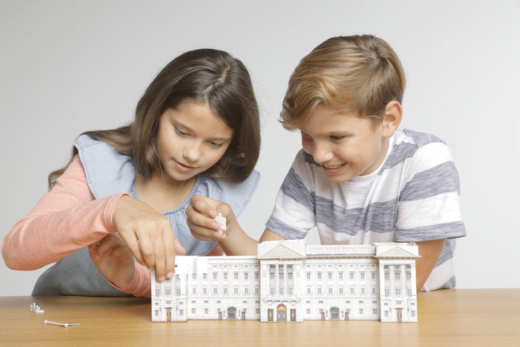 Produktbild Ravensburger Puzzle - 3D Puzzle - Buckingham Palace bei Nacht, 216 Teile 2 von 4
