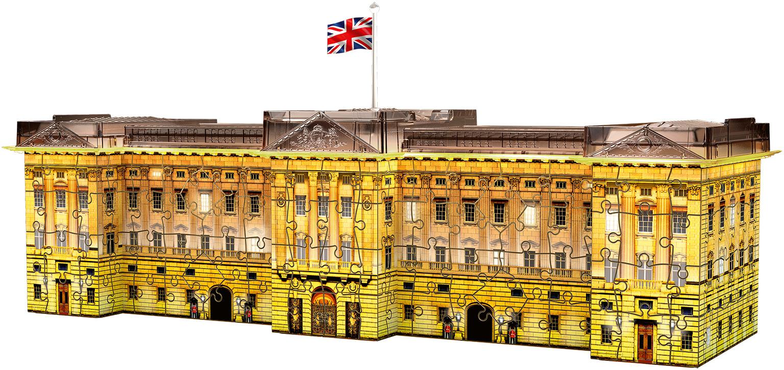 Produktbild Ravensburger Puzzle - 3D Puzzle - Buckingham Palace bei Nacht, 216 Teile 3 von 4