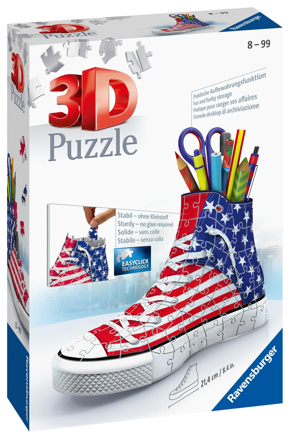 Produktbild Ravensburger Puzzle - 3D Puzzles - Sneaker, 108 Teile 2 von 3