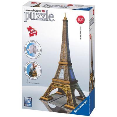 Produktbild Ravensburger Puzzle - 3D-Puzzle - Eiffelturm, 216 Teile 3 von 11