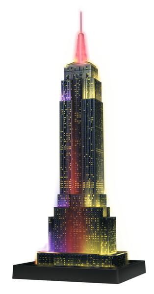Produktbild Ravensburger Puzzle - 3D Vision Puzzle - Empire State Building bei Nacht, 216 Teile 3 von 15