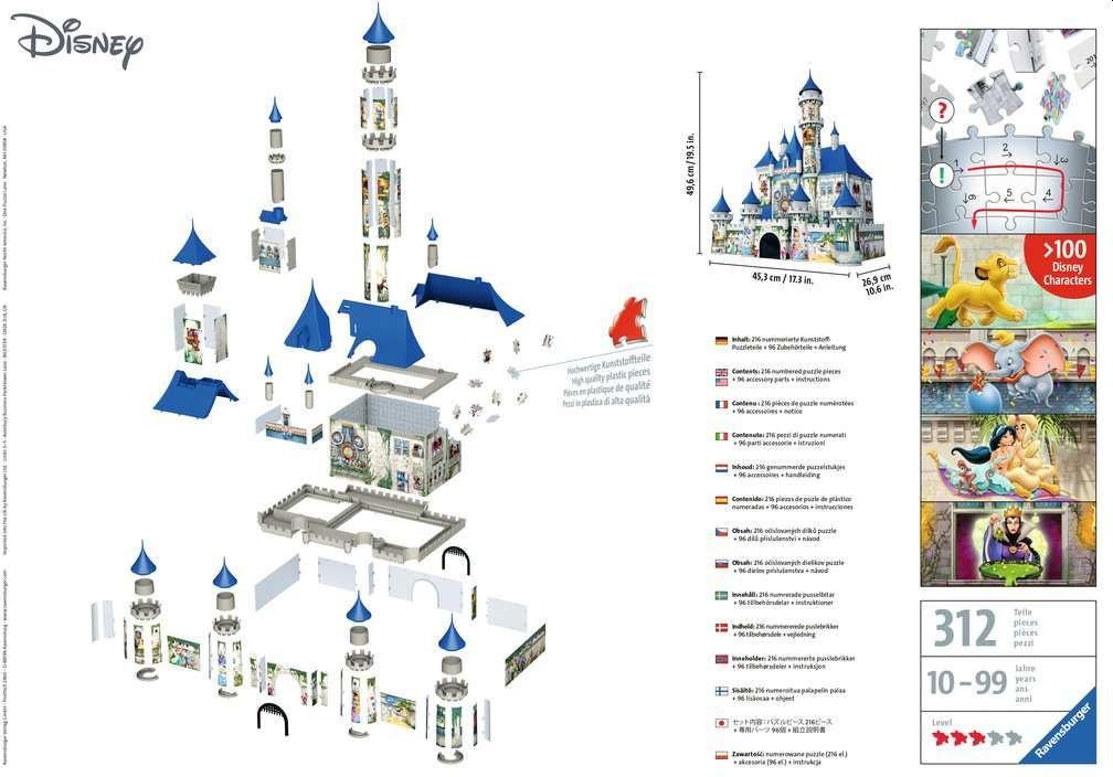 Produktbild Ravensburger - 3D Puzzle-Walt Disney Schloss 2 von 4