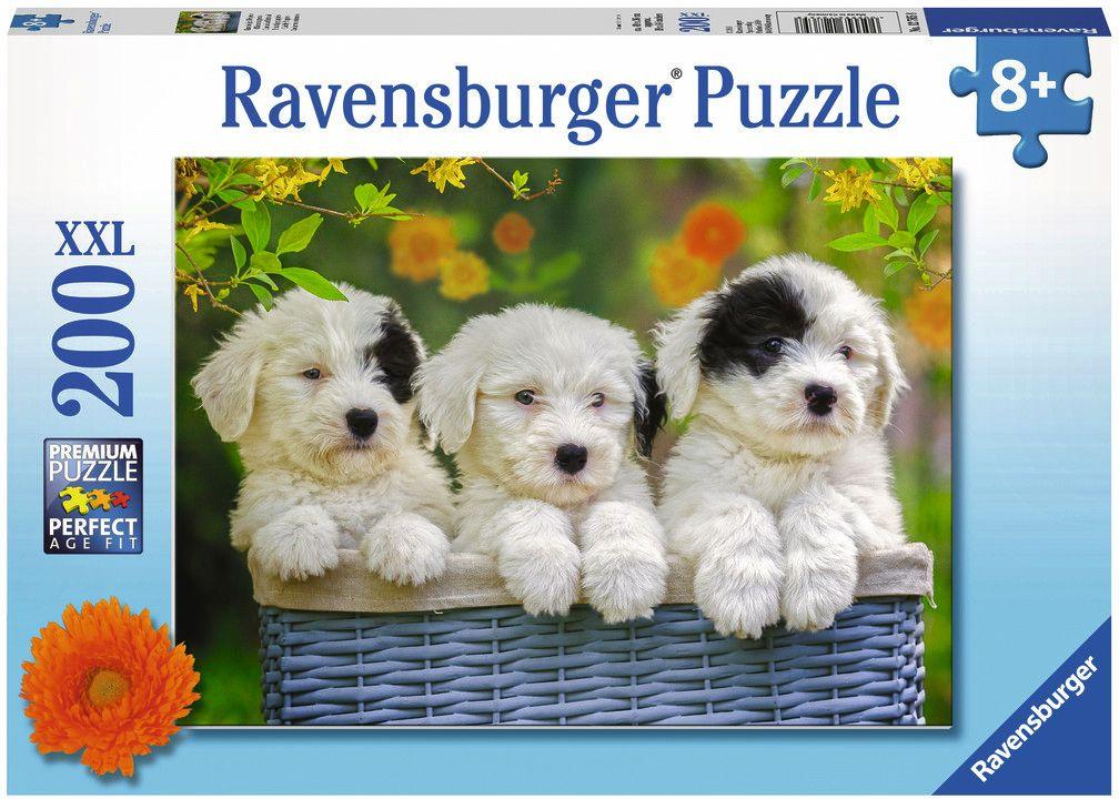 Ravensburger Spiel - Kuschelige Welpen XXL, 200 Teile
