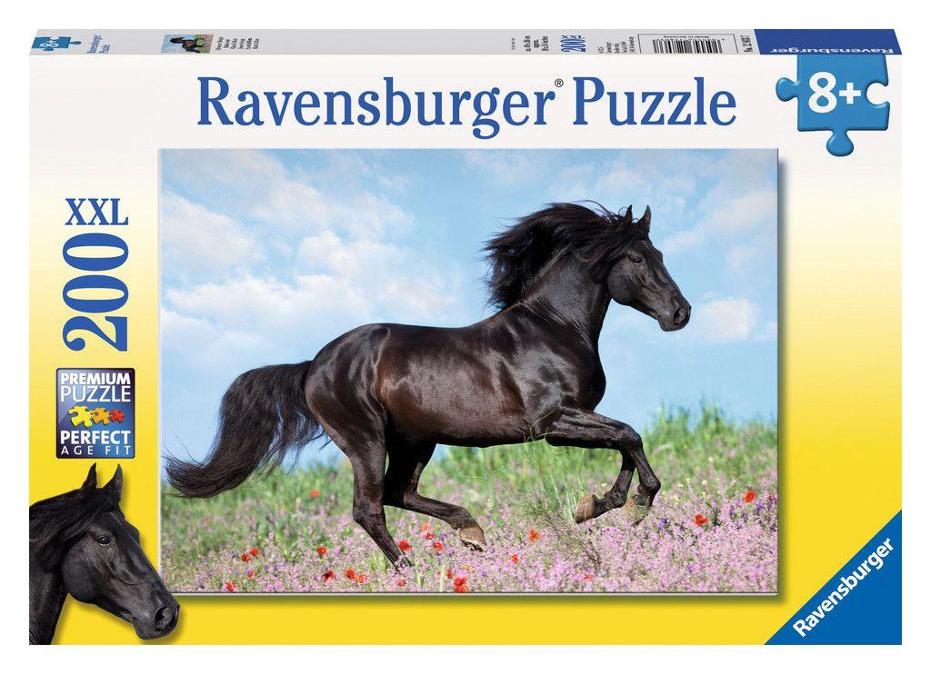 Ravensburger Puzzle - Schwarzer Hengst, 200 XXL-Teile