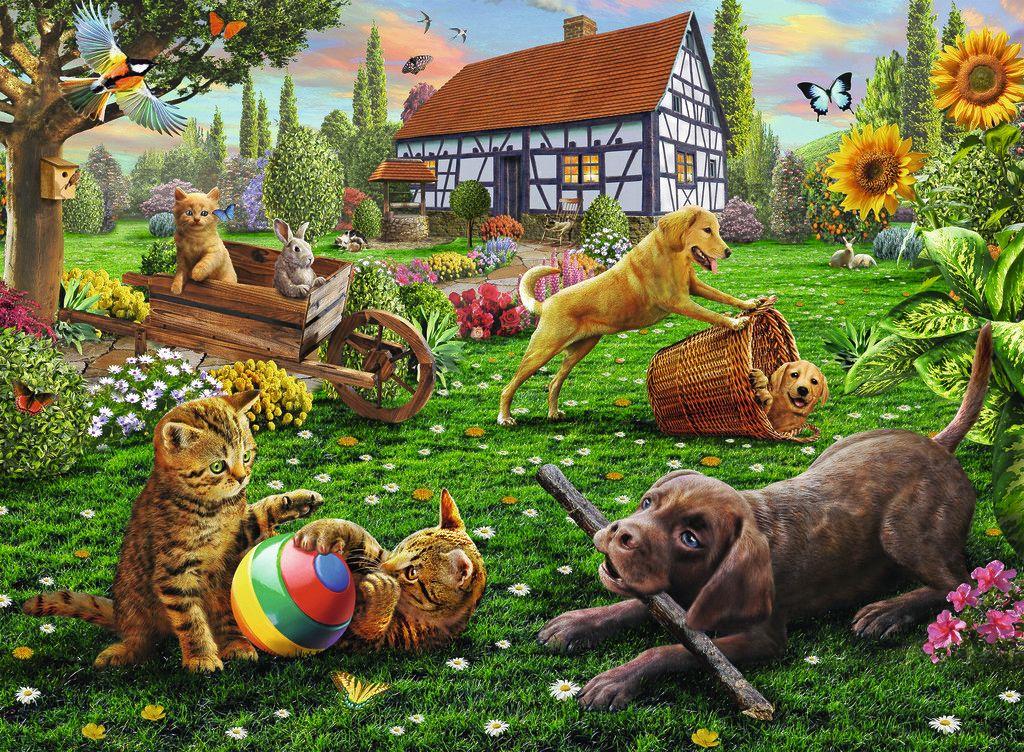 Produktbild Ravensburger Puzzle - Entdecker auf vier Pfoten, 200 XXL-Teile 2 von 2