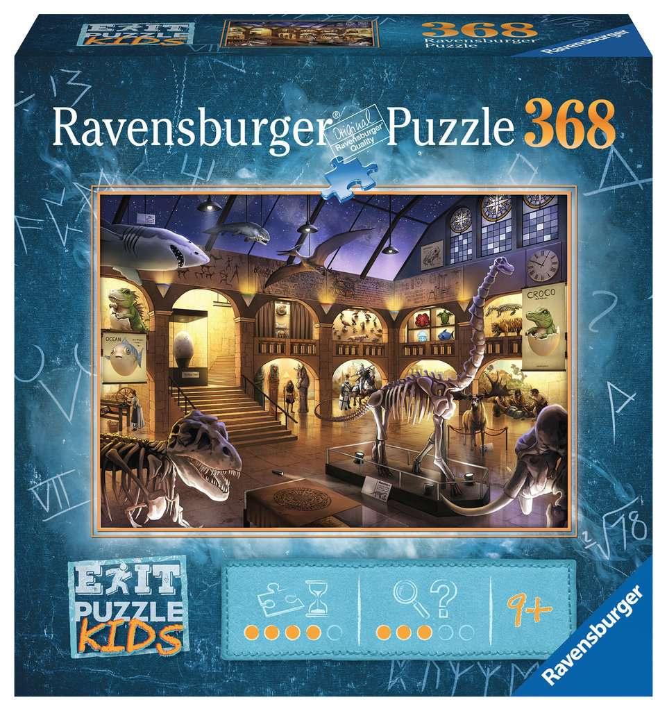 Ravensburger Puzzle - EXIT Puzzle Kids Im Naturkundemuseum, 368 Teile