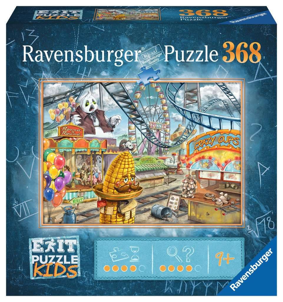 Ravensburger Puzzle - EXIT Puzzle Kids Im Freizeitpark, 368 Teile