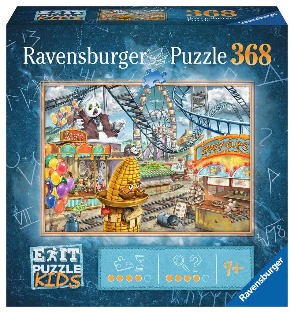 Ravensburger Puzzle - EXIT Puzzle Kids Im Freizeitpark, 368 Teile