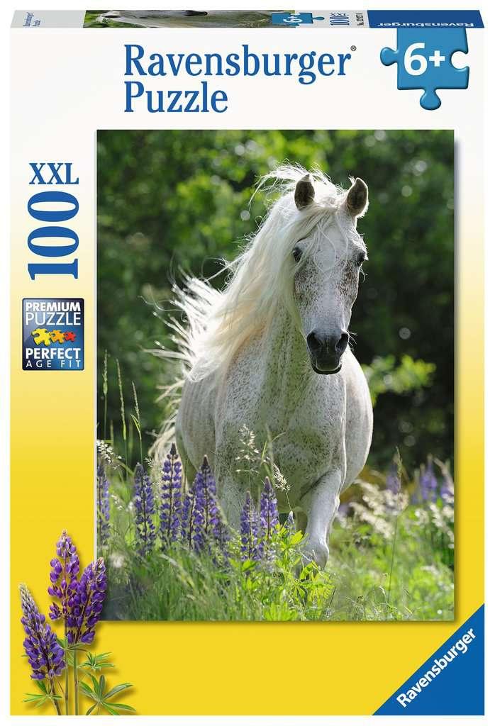 Ravensburger Puzzle - Weiße Stute, 100 XXL Teile