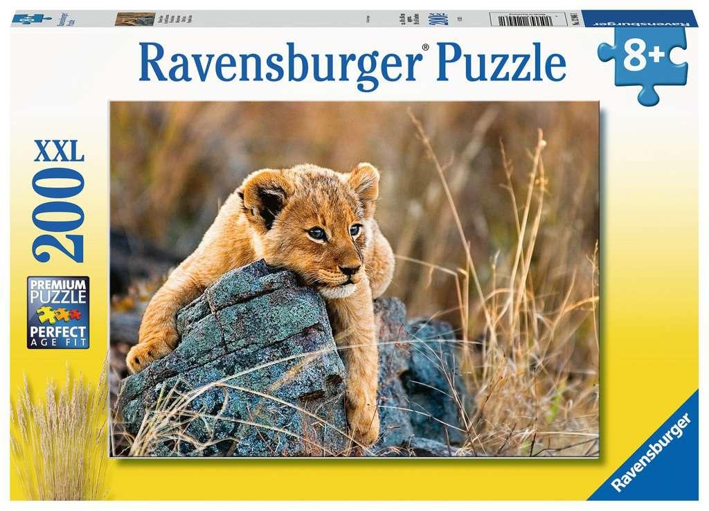 Ravensburger Puzzle - Kleiner Löwe - 200 Teile Puzzle für Kinder ab 8 Jahren