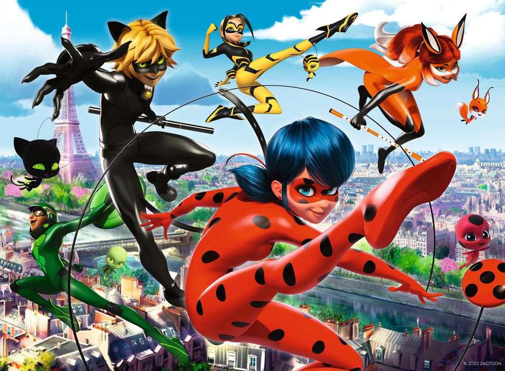 Produktbild Ravensburger Puzzle - Superhelden-Power - 200 Teile XXL Miraculous Puzzle für Kinder ab 8 Jahren 2 von 2