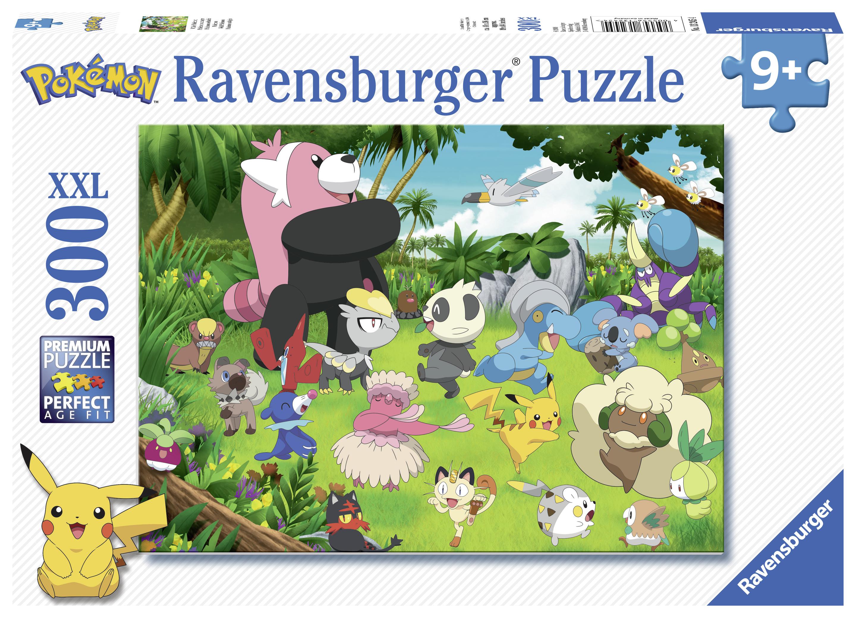 Ravensburger Puzzle - Wilde Pokémon - 300 Teile XXL Pokémon Puzzle für Kinder ab 9 Jahren