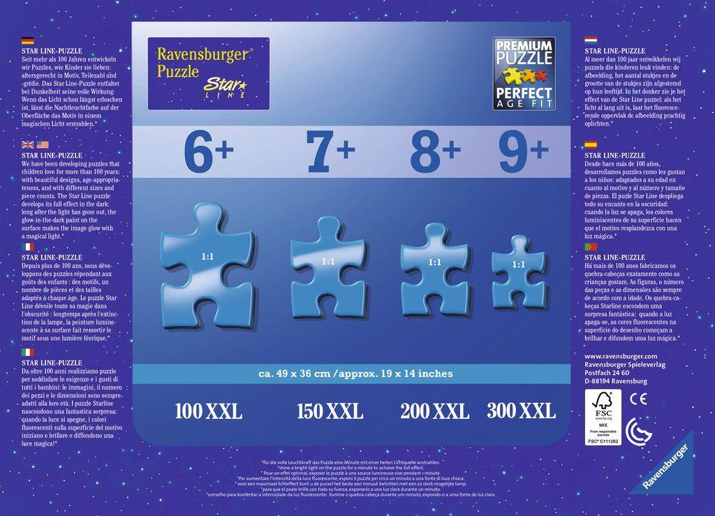 Produktbild Ravensburger Puzzle - Leuchtpuzzle - Magische Feennacht, 200 Teile 2 von 3