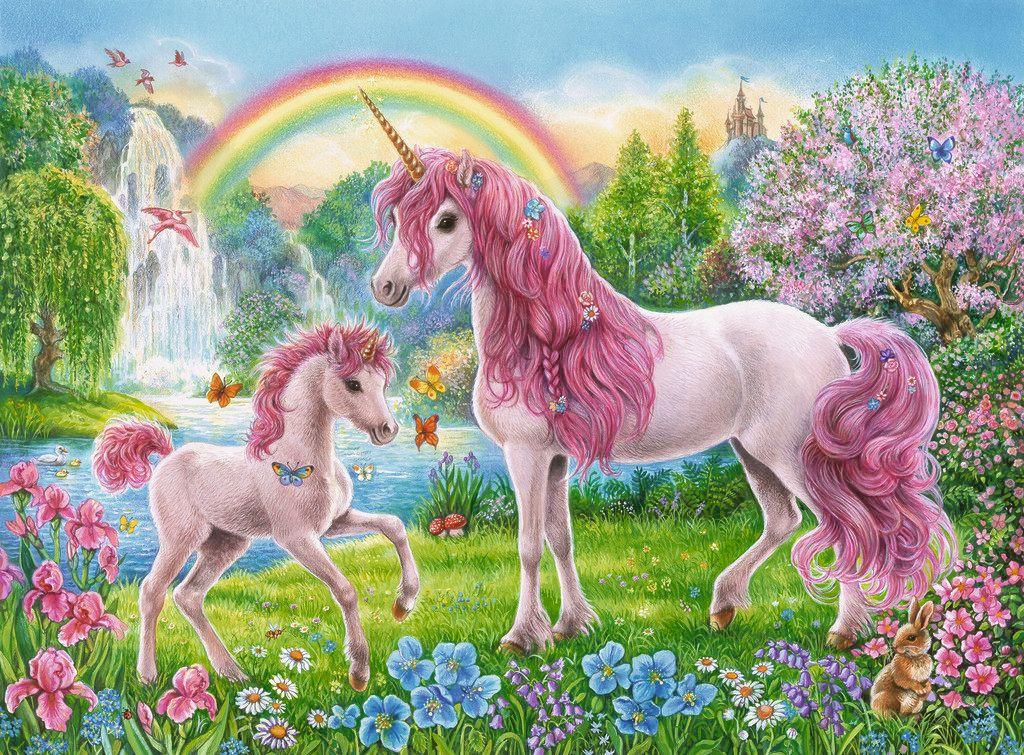 Produktbild Ravensburger Puzzle - Magische Einhörner, 100 Teile XXL 3 von 3