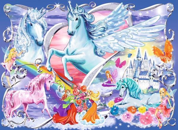 Produktbild Ravensburger Puzzle - Die schönsten Einhörner, 100 Teile 2 von 2