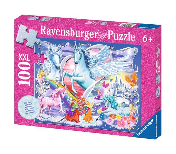 Ravensburger Puzzle - Die schönsten Einhörner, 100 Teile