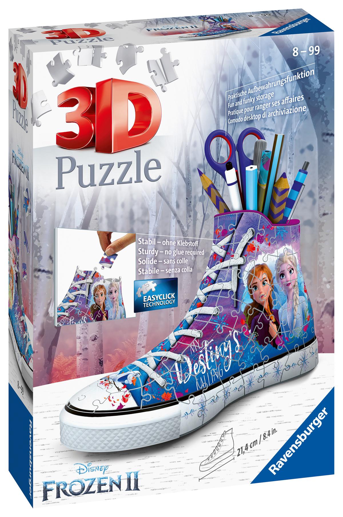 Ravensburger Puzzle - 3D Puzzle - Sneaker - Frozen 2