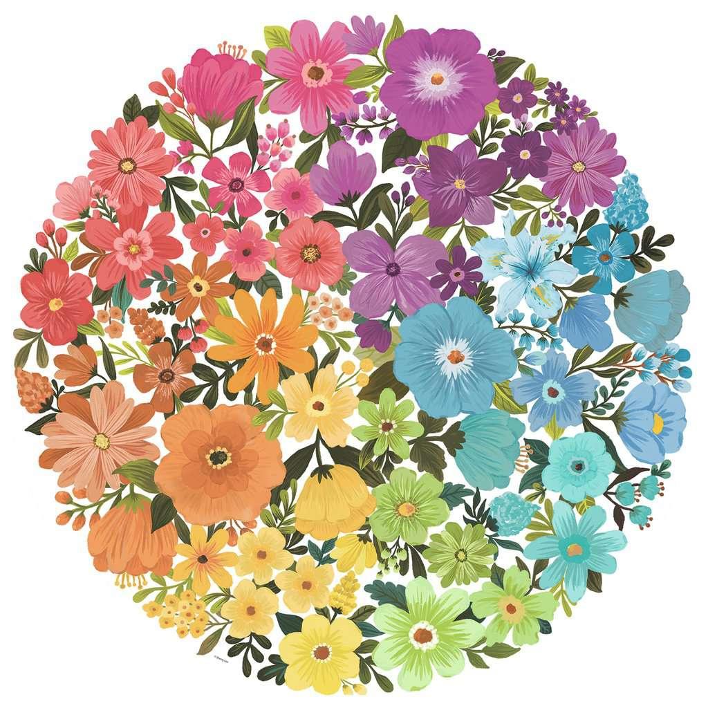 Produktbild Ravensburger Puzzle - Circle of Colors - Flowers 500 Teile Puzzle 3 von 3