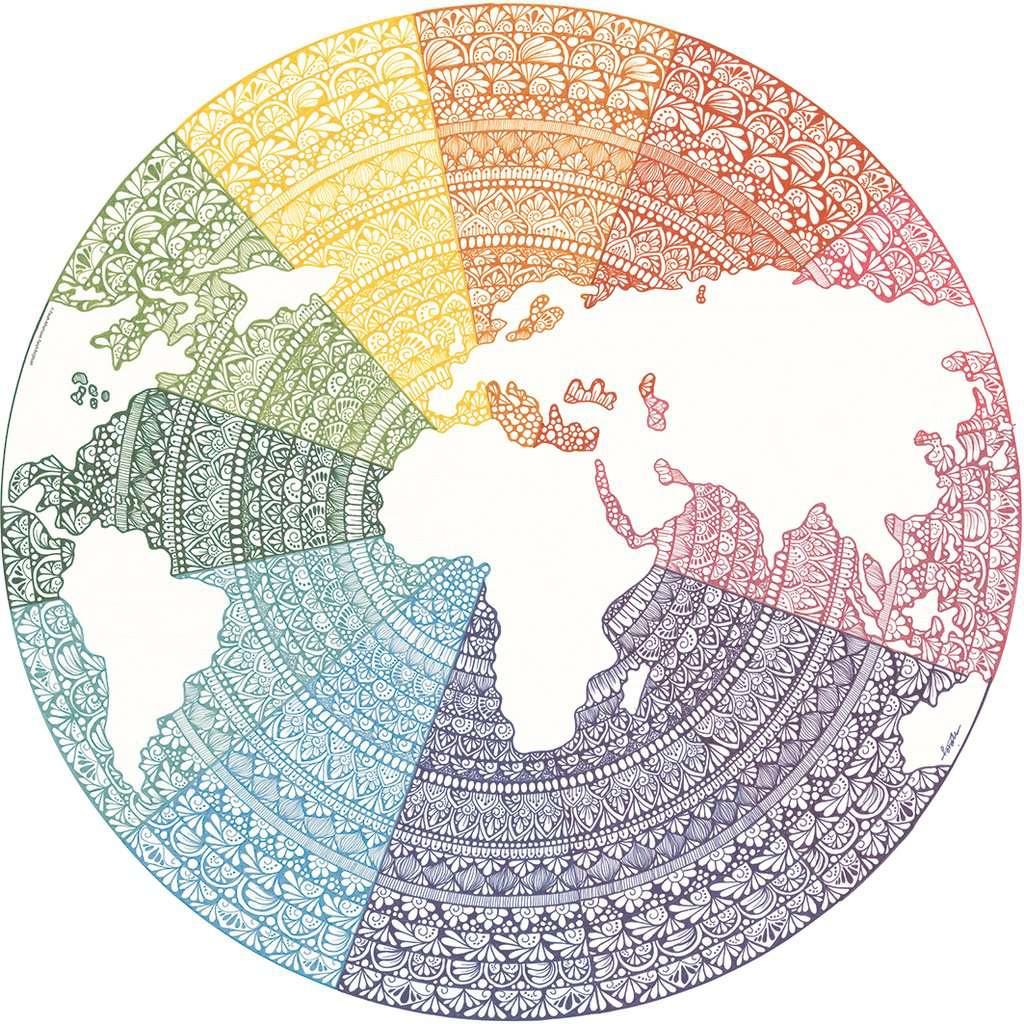 Produktbild Ravensburger Puzzle - Circle of Colors - Mandala 500 Teile Puzzle 3 von 3