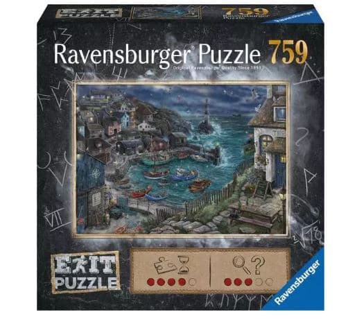 Ravensburger Puzzle - Das Fischerdorf, 759 Teile