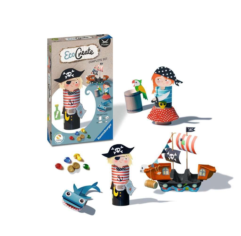 Produktbild Ravensburger Beschäftigung - EcoCreate 18130 - Pirates – Kinder ab 6 Jahren 11 von 13