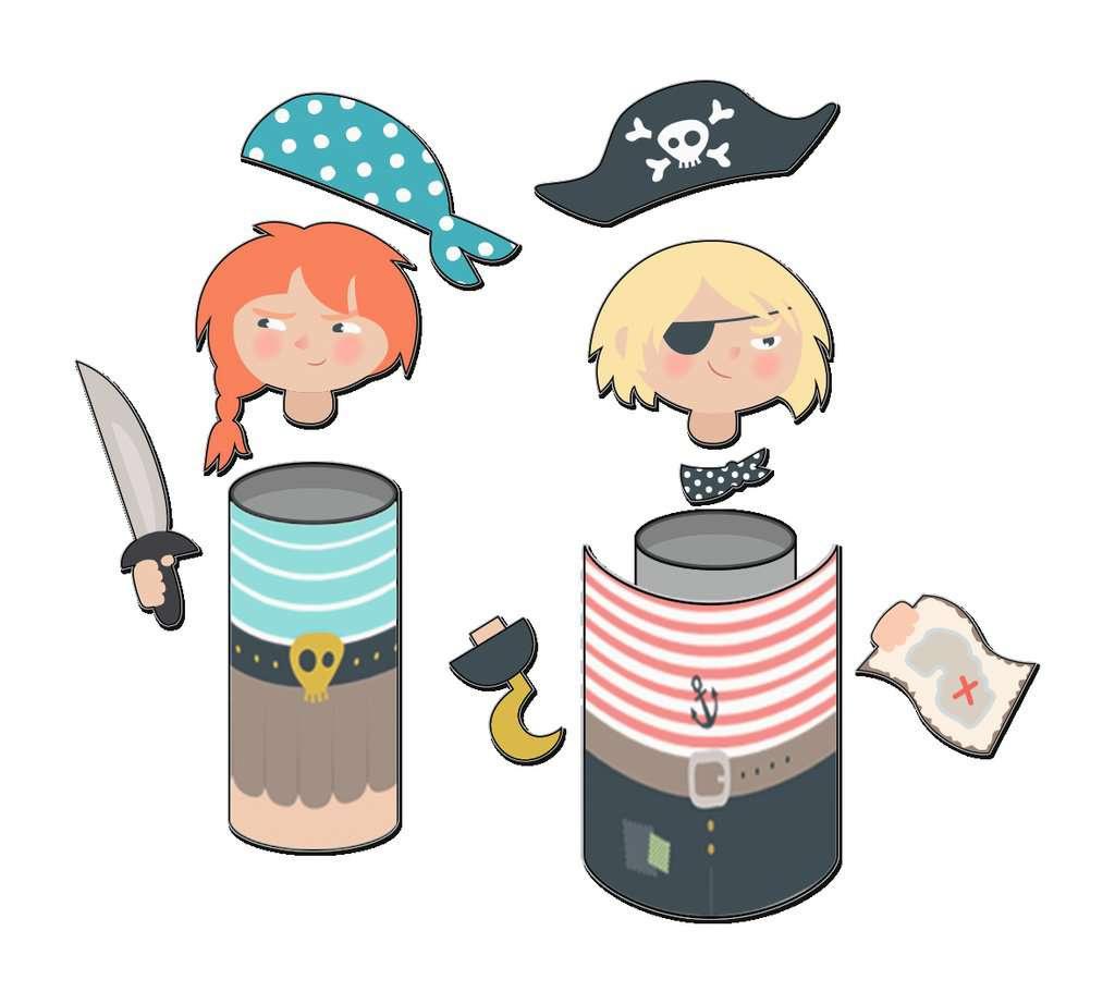 Produktbild Ravensburger Beschäftigung - EcoCreate 18130 - Pirates – Kinder ab 6 Jahren 4 von 13