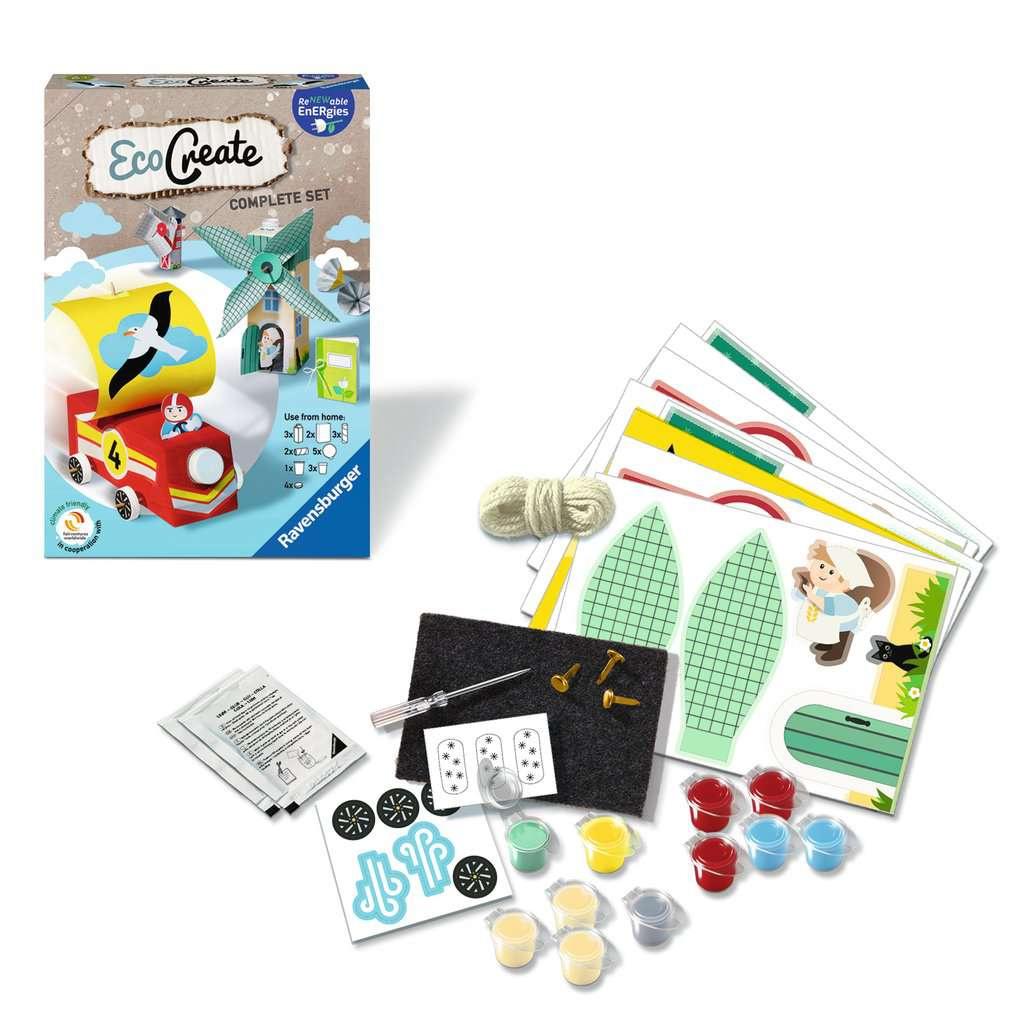 Produktbild Ravensburger Beschäftigung - EcoCreate - Renewable Energies – DIY Bastelset für Kinder ab 6 Jahren 5 von 8