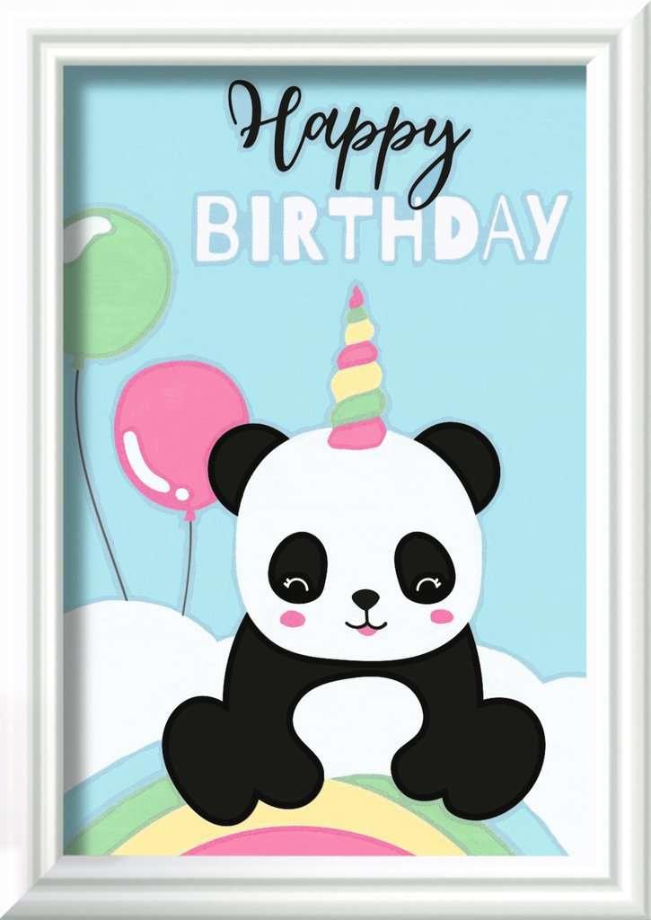 Ravensburger Beschäftigung - CreArt - Malen nach Zahlen  20057 - Happy Birthday – Kinder ab 7 Jahren