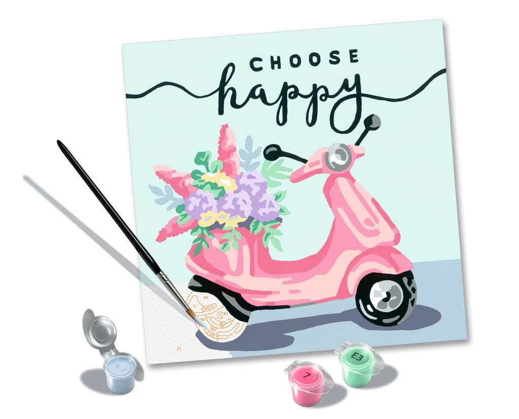 Produktbild Ravensburger Beschäftigung - CreArt - Malen nach Zahlen 20125 – Choose happy 3 von 4