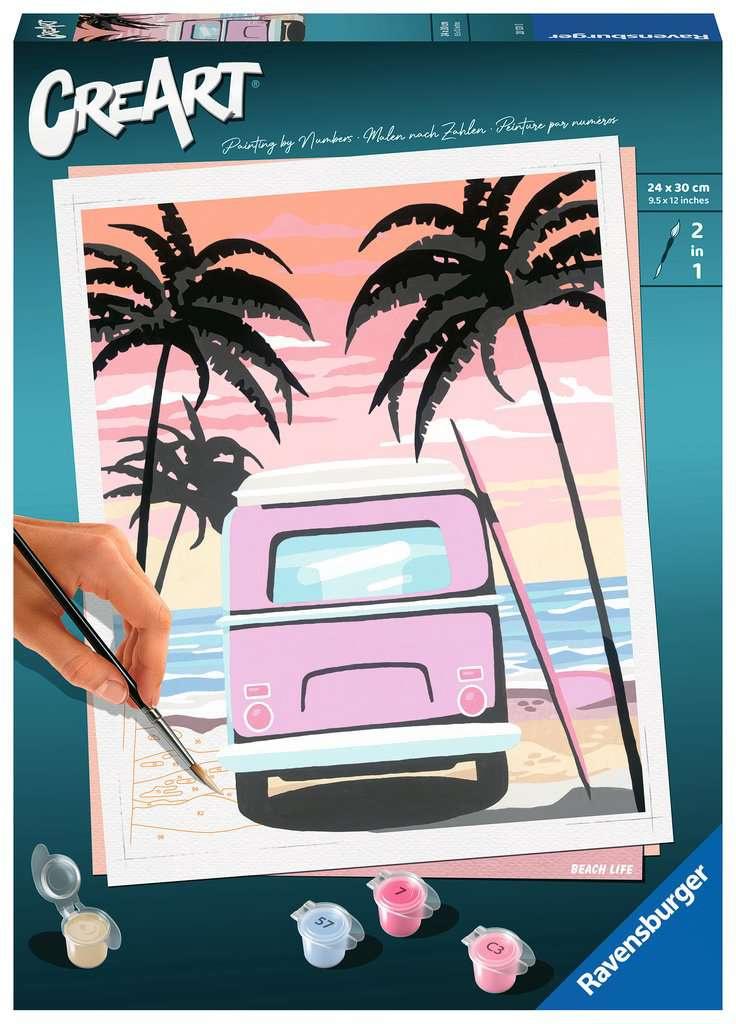 Ravensburger Beschäftigung - CreArt - Malen nach Zahlen 20131 – Beach Life