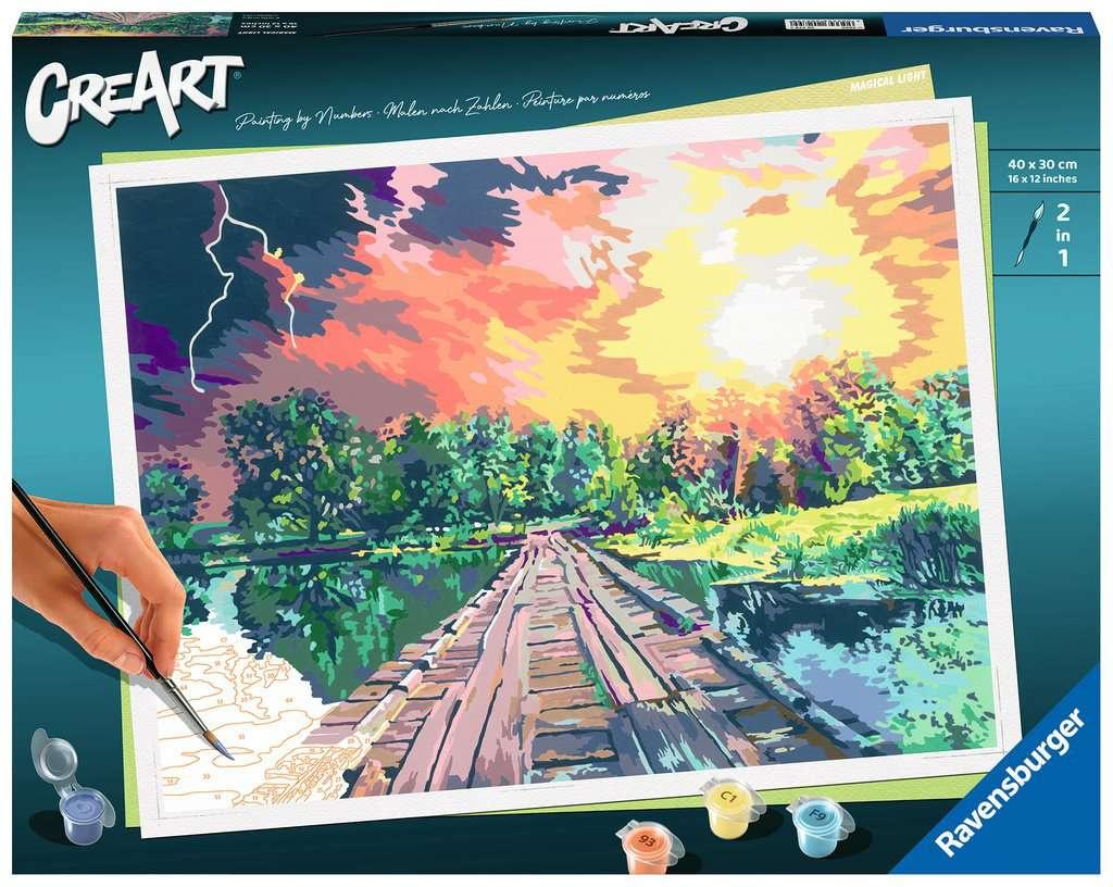 Ravensburger Beschäftigung - CreArt - Malen nach Zahlen 20279 – Magical Light