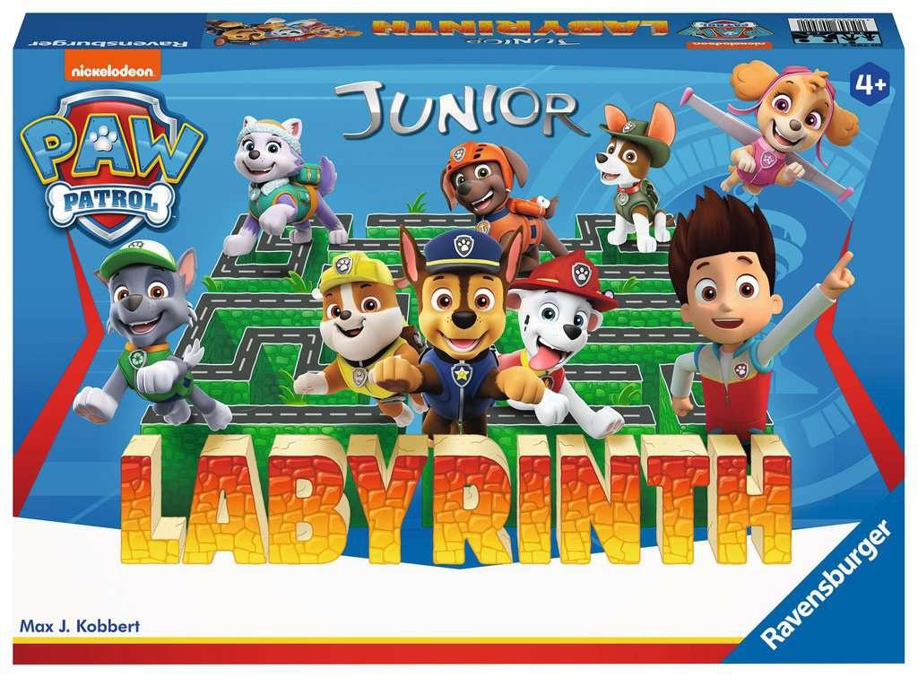 Ravensburger Spiel - Paw Patrol Junior Labyrinth, das bekannte Brettspiel von Ravensburger als Junior Version