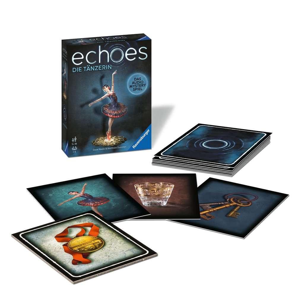 Produktbild Ravensburger Spiel - echoes Die Tänzerin - Audio Mystery Spiel ab 14 Jahren, für 1-6 Spieler, Spielereihe 3 von 3