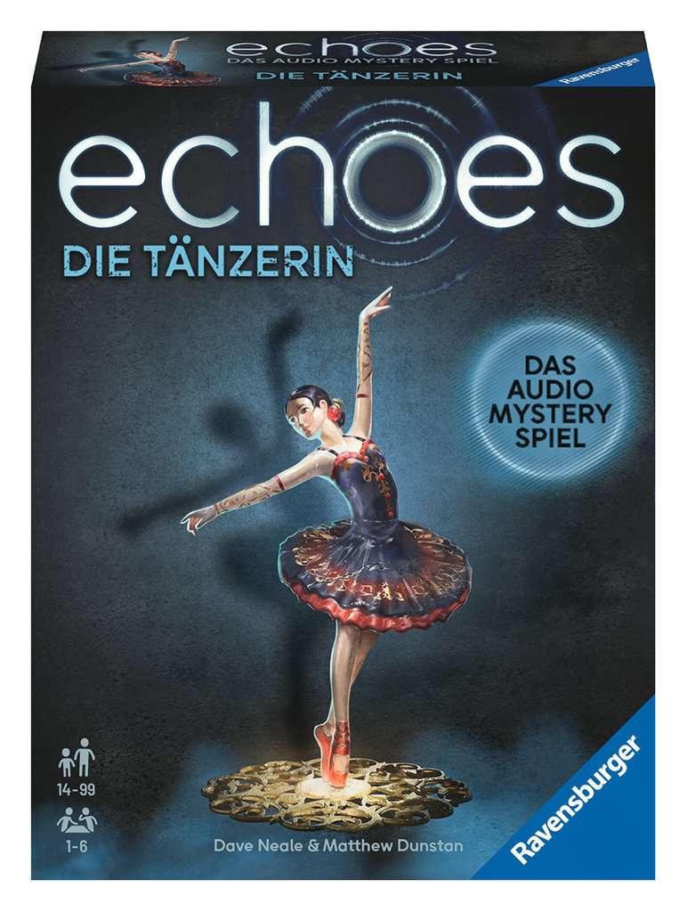 Ravensburger Spiel - echoes Die Tänzerin - Audio Mystery Spiel ab 14 Jahren, für 1-6 Spieler, Spielereihe