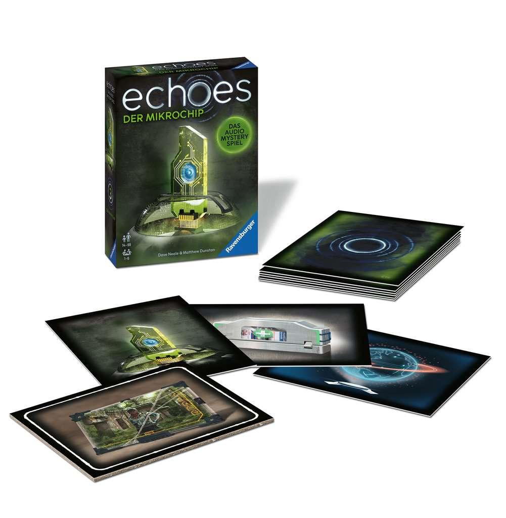 Produktbild Ravensburger Spiel - echoes Der Mikrochip - Audio Mystery Spiel ab 14 Jahren, für 1-6 Spieler, Spielereihe 2 von 2