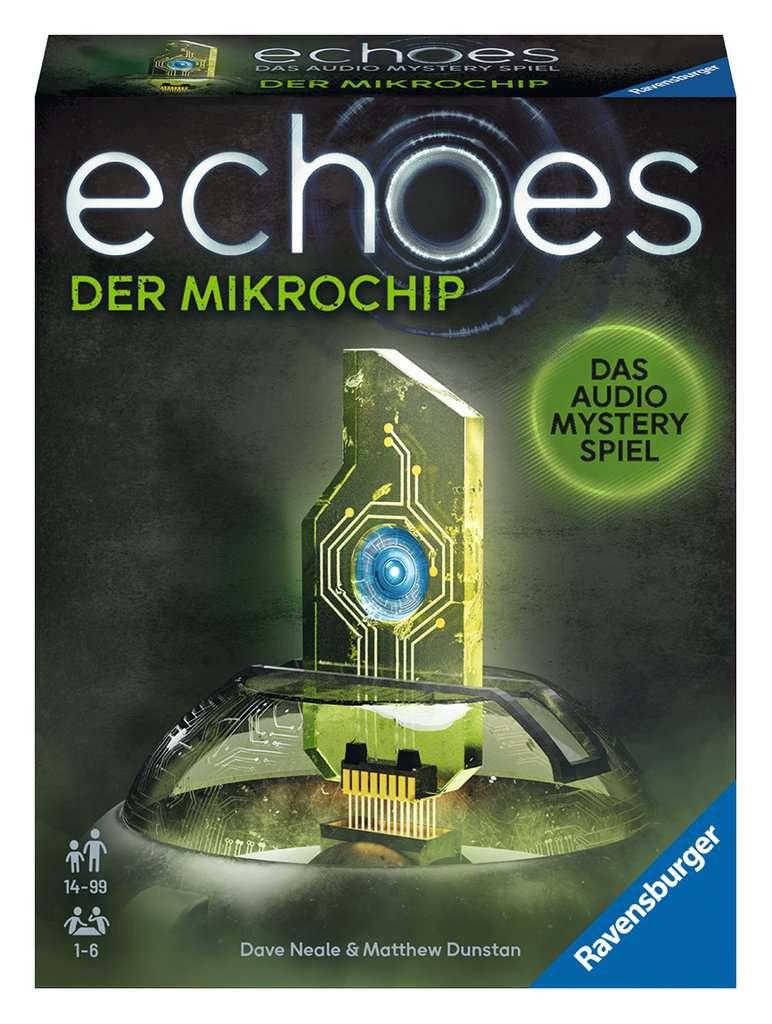 Ravensburger Spiel - echoes Der Mikrochip - Audio Mystery Spiel ab 14 Jahren, für 1-6 Spieler, Spielereihe