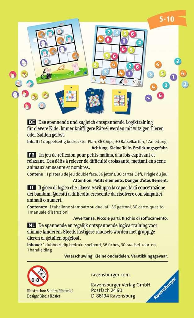 Produktbild Ravensburger Spiel - Kids Sudoku - Logikspiel für ein Kind von 5 bis 10 Jahren 2 von 2