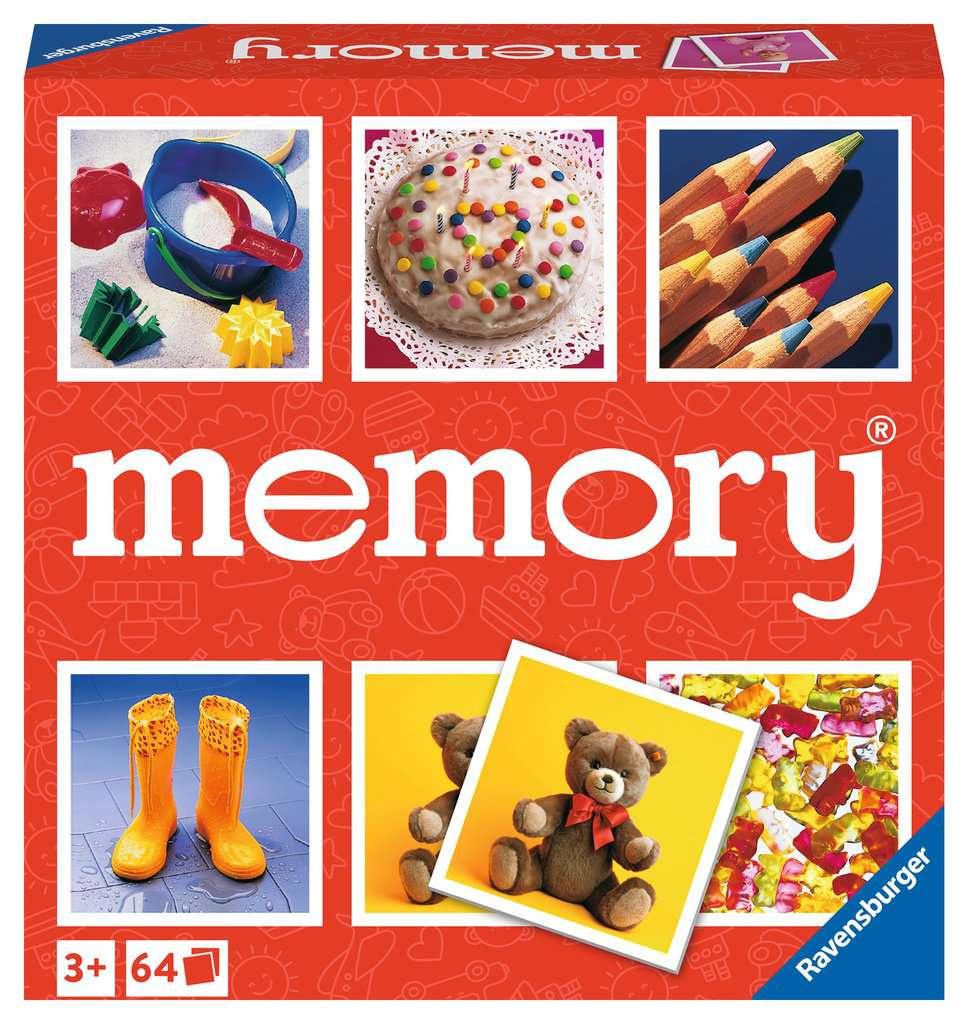Ravensburger Spiel - Junior memory®, der Spieleklassiker für die ganze Familie, Merkspiel für 2-8 Spieler ab 3 Jahren