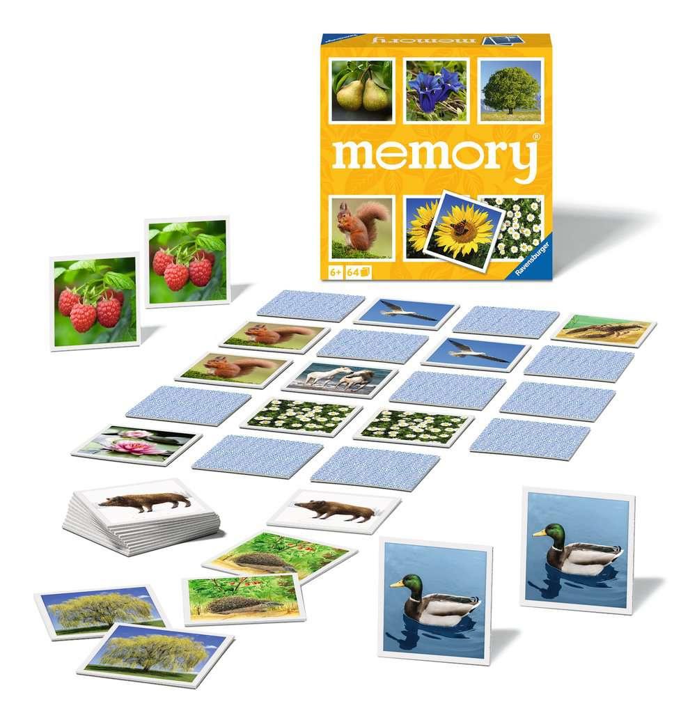 Produktbild Ravensburger Spiel - Natur memory® - der Spieleklassiker für alle Naturfreunde, Merkspiel für 2-8 Spieler ab 6 Jahren 2 von 3