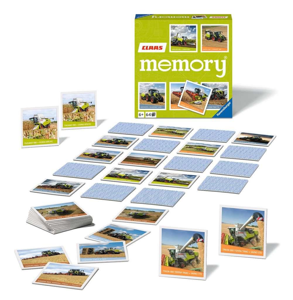 Produktbild Ravensburger Spiel - CLAAS memory® - der Spieleklassiker für alle Landmaschinen Fans 2 von 3