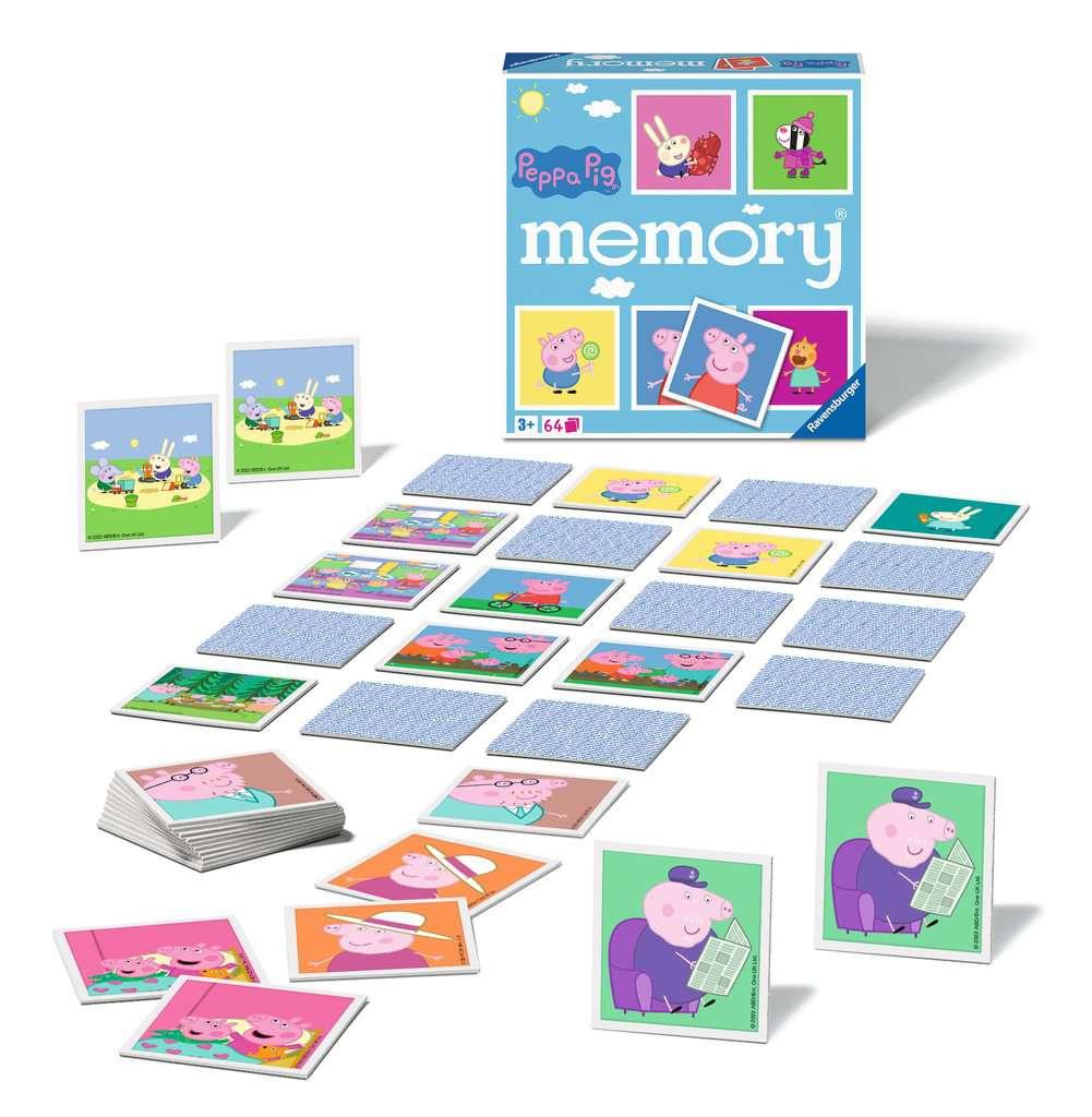Produktbild Ravensburger Spiel - Peppa Pig memory der Spieleklassiker für alle Fans von Peppa Pig, Merkspiel für 2-8 Spieler 2 von 3