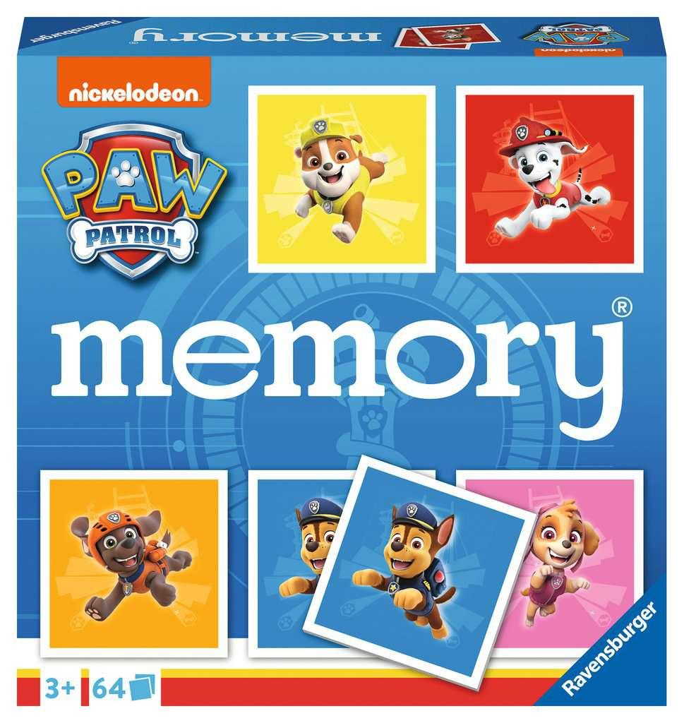 Ravensburger Spiel - Paw Patrol memory®, der Spieleklassiker für alle Fans der TV-Serie Paw Patrol