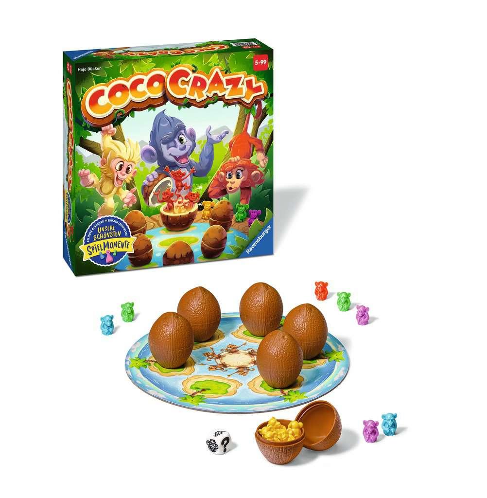 Produktbild Ravensburger Spiel - Coco Crazy, Brettspiel für Kinder ab 5 Jahren, Familienspiel für Kinder und Erwachsene 3 von 3