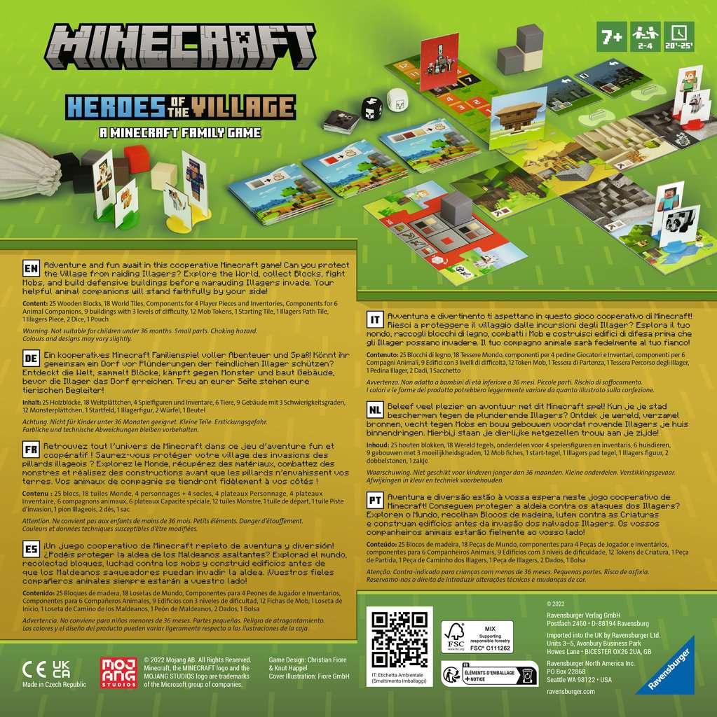 Produktbild Ravensburger Spiel - Minecraft Heroes of the Village – Kooperatives Familienspiel für 2-4 Spieler ab 7 Jahren 2 von 3