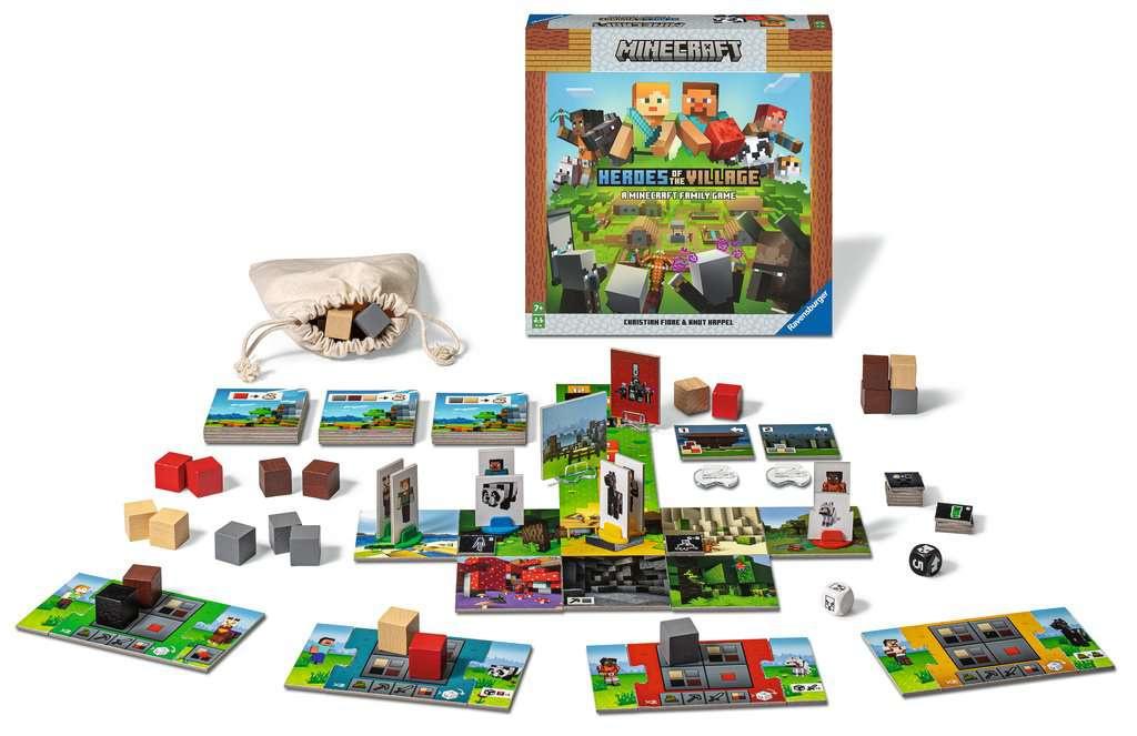 Produktbild Ravensburger Spiel - Minecraft Heroes of the Village – Kooperatives Familienspiel für 2-4 Spieler ab 7 Jahren 3 von 3