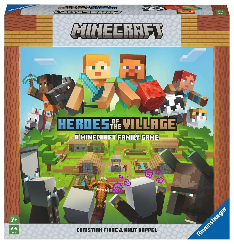 Ravensburger Spiel - Minecraft Heroes of the Village – Kooperatives Familienspiel für 2-4 Spieler ab 7 Jahren