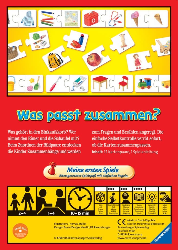 Produktbild Ravensburger Spiel - Was passt zusammen? 2 von 3