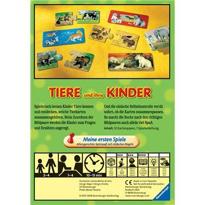 Produktbild Ravensburger Spiel - Tiere und ihre Kinder 2 von 3